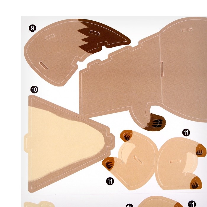 Набор для творчества создние 3D фигурки &laquo;Кенгуру&raquo;