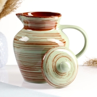 Кувшин "Борисовский" 1,7л / 22х15см, мята Кувшин "Борисовский" 1,7л / 22х15см, мята