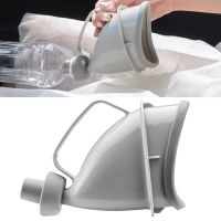 Автомобильный портативный писсуар с переходником, серый Автомобильный портативный писсуар с переходником, серый