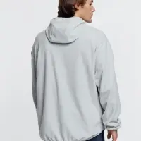 Анорак флисовый унисекс Fliska, светло-серый, размер XS/S