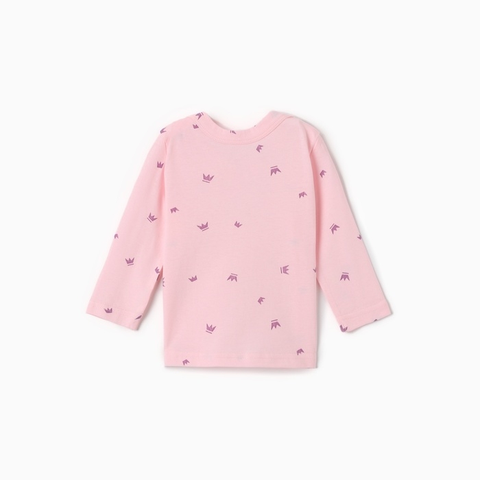 Лонгслив детский MINAKU, цвет розовый, рост 68-74см Лонгслив детский MINAKU, цвет розовый, рост 68-74см