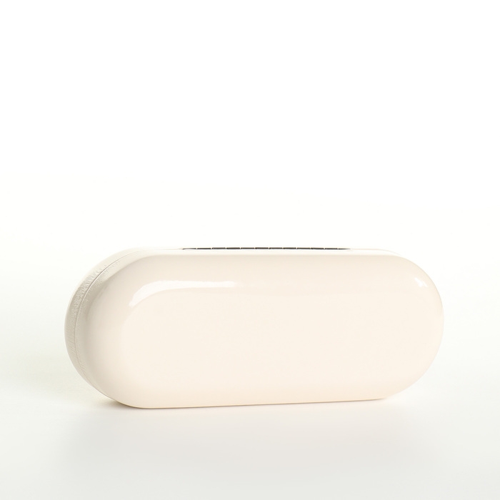 Футляр для очков на хлопушке, длина 16 см, цвет молочный Футляр для очков на хлопушке, длина 16 см, цвет молочный