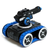 Танк радиоуправляемый MOKA, стреляет гелевыми пулями, цвет синий Танк радиоуправляемый MOKA, стреляет гелевыми пулями, цвет синий