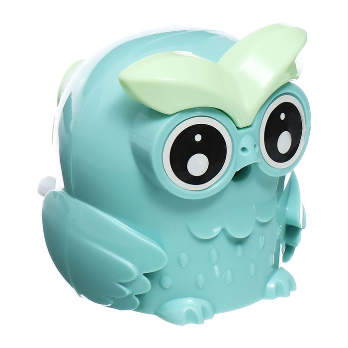 Точилка механическая с контейнером Сова Зеленая Точилка механическая с контейнером Сова Зеленая