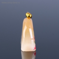 Сувенир &laquo;Кошелек семейного благополучия&raquo;, 4 х4,5 см селенит