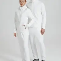 Куртка с капюшоном унисекс Begi, молочно-белая, размер XL