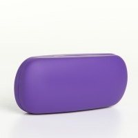 Футляр для очков на хлопушке, длина 16 см, цвет фиолетовый Футляр для очков на хлопушке, длина 16 см, цвет фиолетовый
