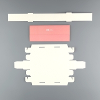 Коробка для конфет, кондитерская упаковка, 5 ячеек, &laquo;С любовью!&raquo;, 5 х 21 х 3.3 см