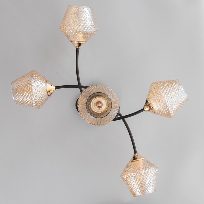 Люстра Люстра "Изота" 5хE27 40Вт черный 75х34х30 см BayerLux