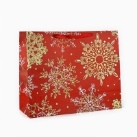 Пакет подарочный новогодний ламинированный &laquo;Новогоднее великолепие&raquo;, XL 49 х 40 х 19 см, Новый год