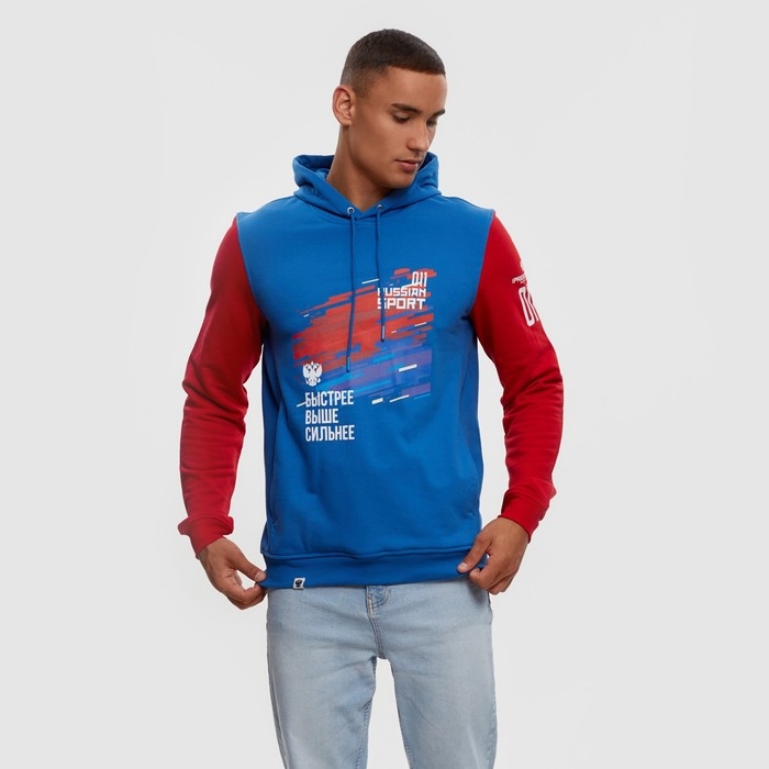 Худи President Спорт.Быстрее.Выше.Сильнее, размер S, цвет красный