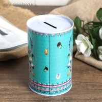 Копилка металл банка "Ловец снов" МИКС 12х8х8 см Копилка металл банка "Ловец снов" МИКС 12х8х8 см