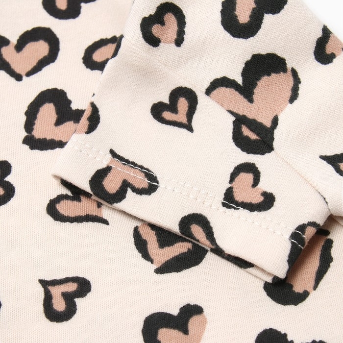 Футболка Крошка Я Leo love, рост 68-74 см