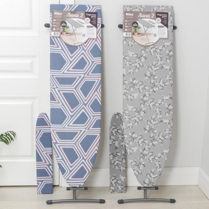 Доска гладильная Nika &laquo;Лина 2&raquo;, 107&times;29 см, два положения высоты 70, 80 см, цвет микс