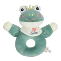 Погремушка мягкая на кольце &laquo;Лягушастик&raquo;, Крошка Я