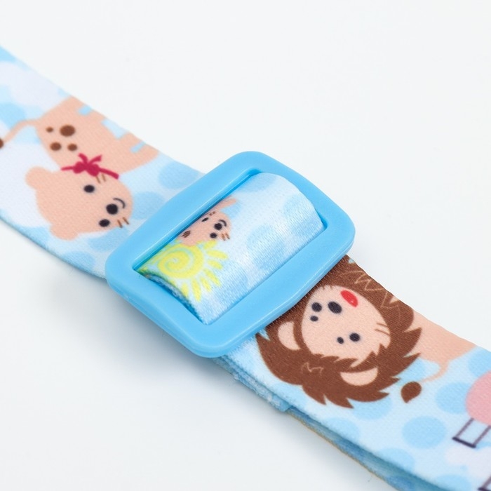 Держатель для соски - пустышки «Львята», на ленте Держатель для соски - пустышки «Львята», на ленте