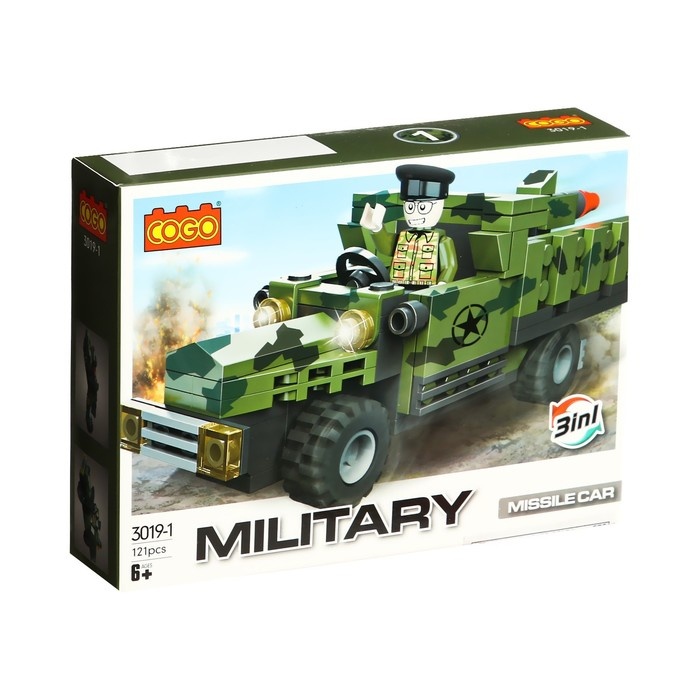 Конструктор Армия, 8 видов, МИКС Конструктор Армия, 8 видов, МИКС