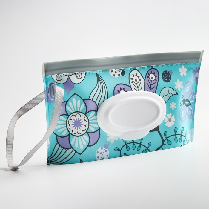 Контейнер для салфеток с петелькой «Абстракция», цвет МИКС Контейнер для салфеток с петелькой «Абстракция», цвет МИКС