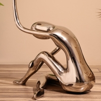 Столик кофейный 52х52х50 см, алюминий, стекло Столик кофейный 52х52х50 см, алюминий, стекло