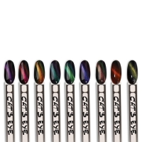 Гель лак для ногтей, &laquo;CAT`S EYE&raquo;, 3-х фазный, 8мл, LED/UV, цвет хамелеон/бронзовый (06)