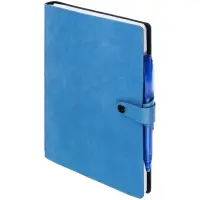 Ежедневник Strep Front на заказ, недатированный, голубой