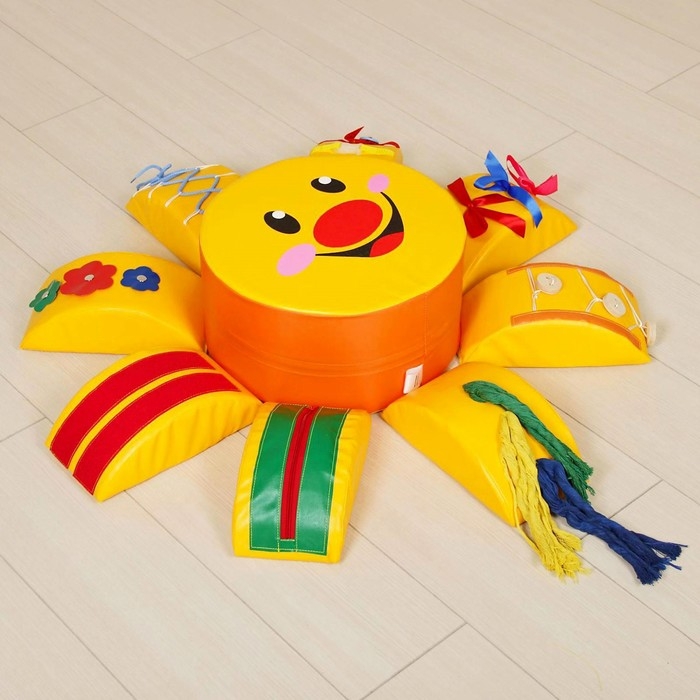 Мягкий развивающий модуль &laquo;Солнышко&raquo;