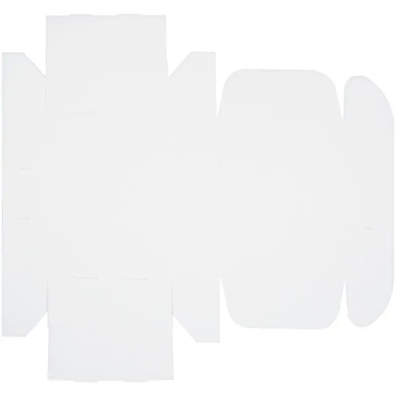 Коробка самосборная Light Case, белая, с белой ручкой Коробка самосборная Light Case, белая, с белой ручкой