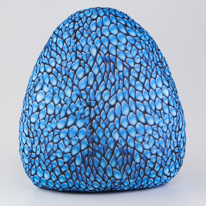 Новый год! Антистресс подушка-игрушка &laquo;Змеиное яйцо&raquo;, голубое