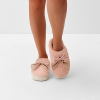 Тапочки женские, размер 38-39, цвет розовый