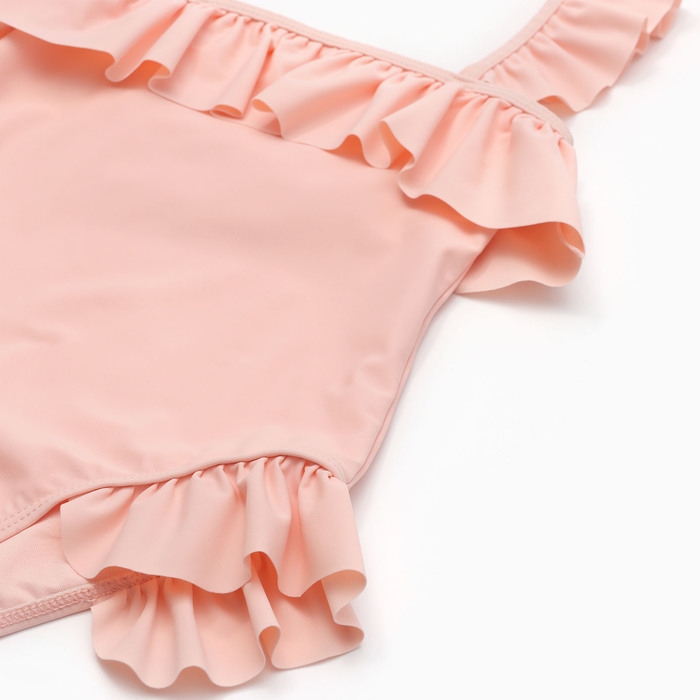 Купальник слитный детский MINAKU цвет розовый, рост 110-116 см