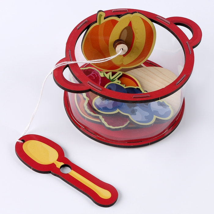 Разивающая игра сортер «Кастрюля с вареньем» Разивающая игра сортер «Кастрюля с вареньем»