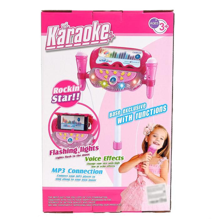 Микрофон на стойке &laquo;Дуэт&raquo; 2 микрофона, МИКС