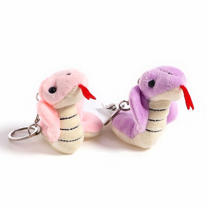 Новый год! Мягкая игрушка &laquo;Змея кобра&raquo;, 10 см, цвет МИКС