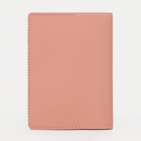 Обложка для паспорта, цвет розовый Обложка для паспорта, цвет розовый