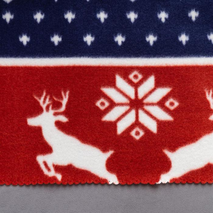 Плед Экономь и Я &laquo;Олени&raquo; 150*130см, пл.160 г/м2, 100% п/э