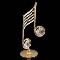 Сувенир &laquo;Ноты&raquo;, 5,5&times;3,2&times;9 см, с кристаллами