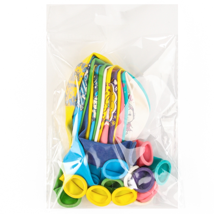 Воздушные шары Ассорти &laquo;СДР 1 годик!&raquo;, 2 дизайна, набор 15 шт.