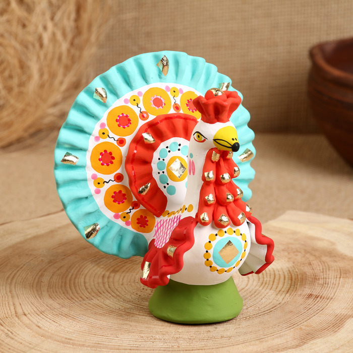 Дымковская игрушка Дымковская игрушка "Индюк"