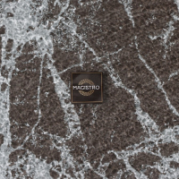 Блюдо стеклянное сервировочное прямоугольное для подачи Magistro &laquo;Мрамор&raquo;, 25,5&times;13,5&times;1,5 см, цвет графит