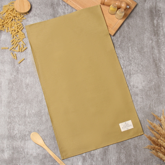 Полотенце Этель Kitchen 40х70 см, цв.коричневый, 100% хл, саржа 220 г/м2 Полотенце Этель Kitchen 40х70 см, цв.коричневый, 100% хл, саржа 220 г/м2