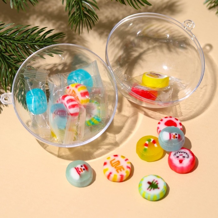 Новый год! Леденцы &laquo;Новый год: Ты- главное украшение&raquo; в пластиковом шаре, 33 г.