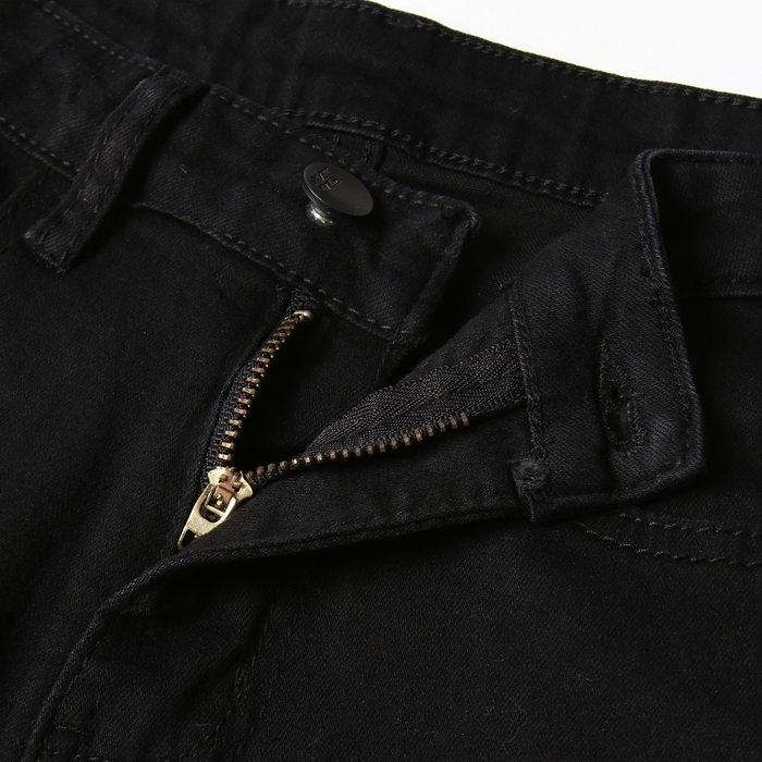 Джинсы для девочек, цвет чёрный, рост 128 см Джинсы для девочек, цвет чёрный, рост 128 см