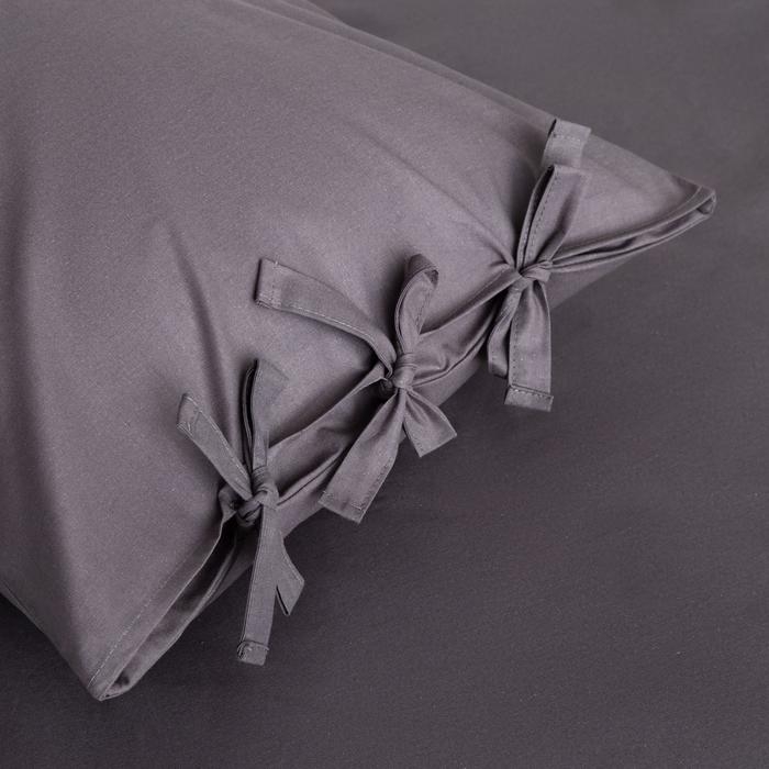 Постельное белье Этель евро «Серая гавань» 200*217, 180*200*25, 50*70-2 шт Постельное белье Этель евро «Серая гавань» 200*217, 180*200*25, 50*70-2 шт