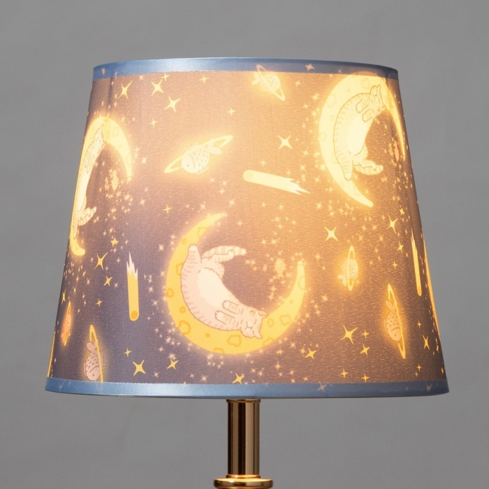 Абажур универсальный Абажур универсальный "Сонные котики" Е27/Е14 24х24х19см
