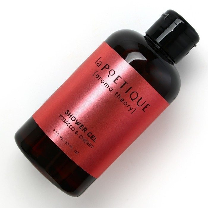 Гель для душа женский, 300 мл, аромат табака и вишни, LA POETIQUE Гель для душа женский, 300 мл, аромат табака и вишни, LA POETIQUE