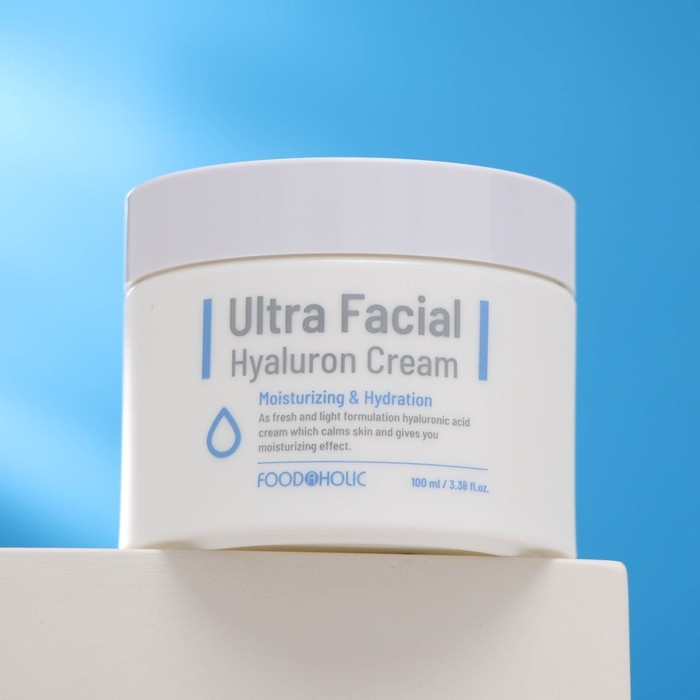 Антивозрастной функциональный крем для лица с гиалуроновой кислотой Антивозрастной функциональный крем для лица с гиалуроновой кислотой "Food A Holic", 100 мл