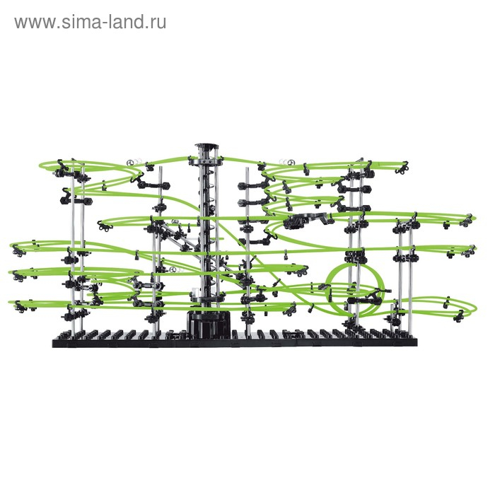 Конструктор динамический &laquo;Трек Марблс&raquo;, светится в темноте, размер трассы 2200 см, 488 деталей