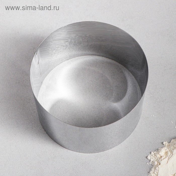 Форма для выпечки и выкладки &laquo;Круг&raquo;, h-8,5, d-12 см