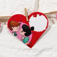 Гирлянда, интерьерное украшение «7 причин», 7 штук, 7 х 7 см Гирлянда, интерьерное украшение «7 причин», 7 штук, 7 х 7 см