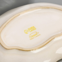 Соусник керамический &laquo;Морская ракушка&raquo;, 8 х 13 см., 25 мл., цвет белый